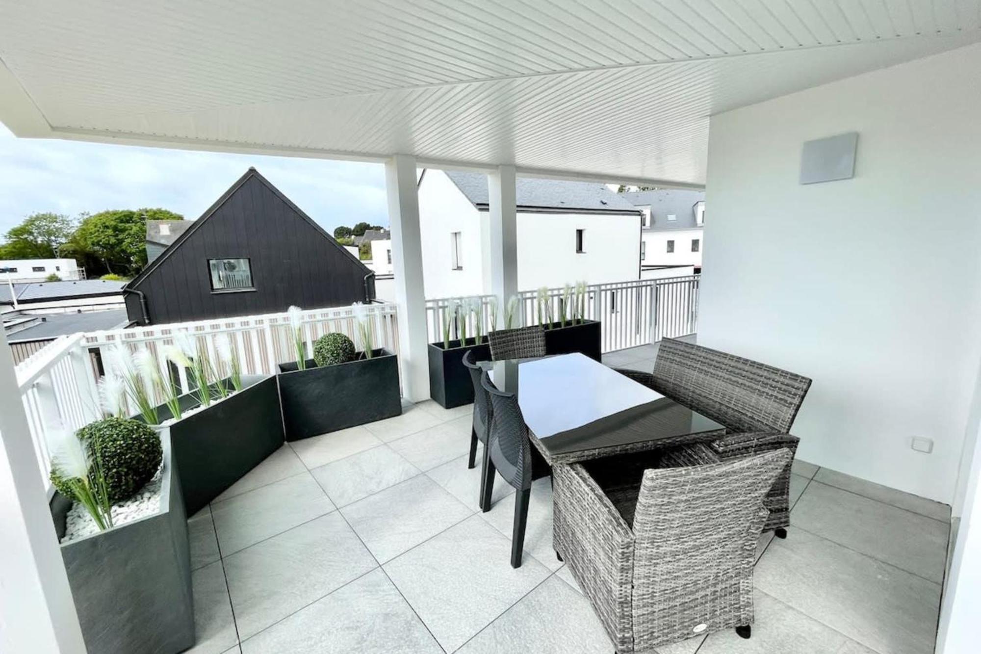 Spacieux Appartement Neuf De Standing Hyper Cosy Larmor-Plage Exterior photo